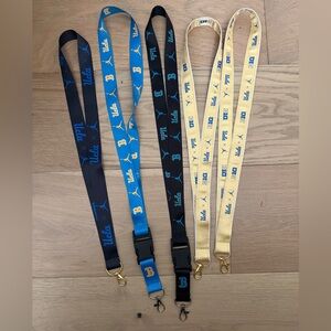Lot of 5 UCLA/Jordan Lanyards